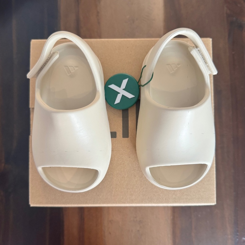 Adidas Yeezy Slide Infant Bone FW6349 6K NIB